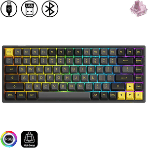 Akko 3084B Plus - Black & Gold
